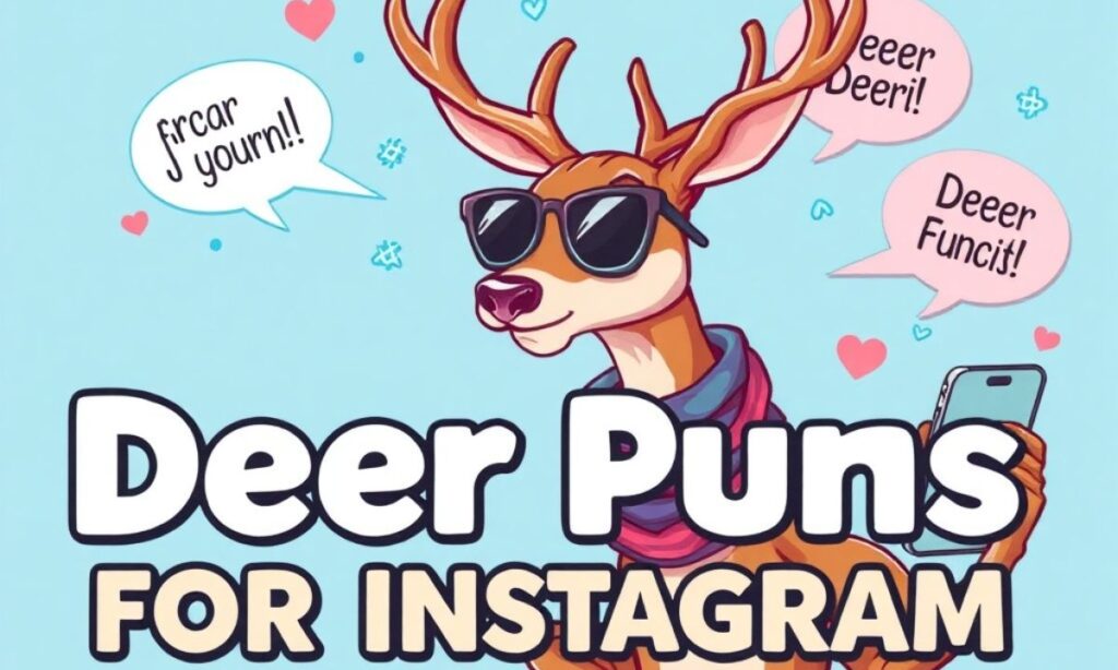 deer-puns-for-instagram-captions-and-social-media-posts