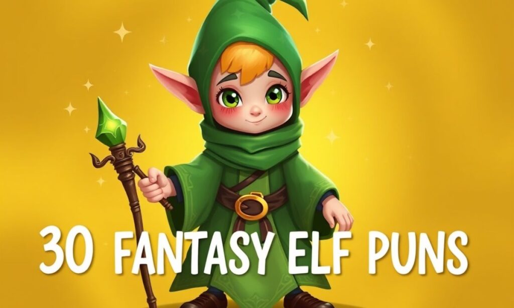 Fantasy Elf Puns