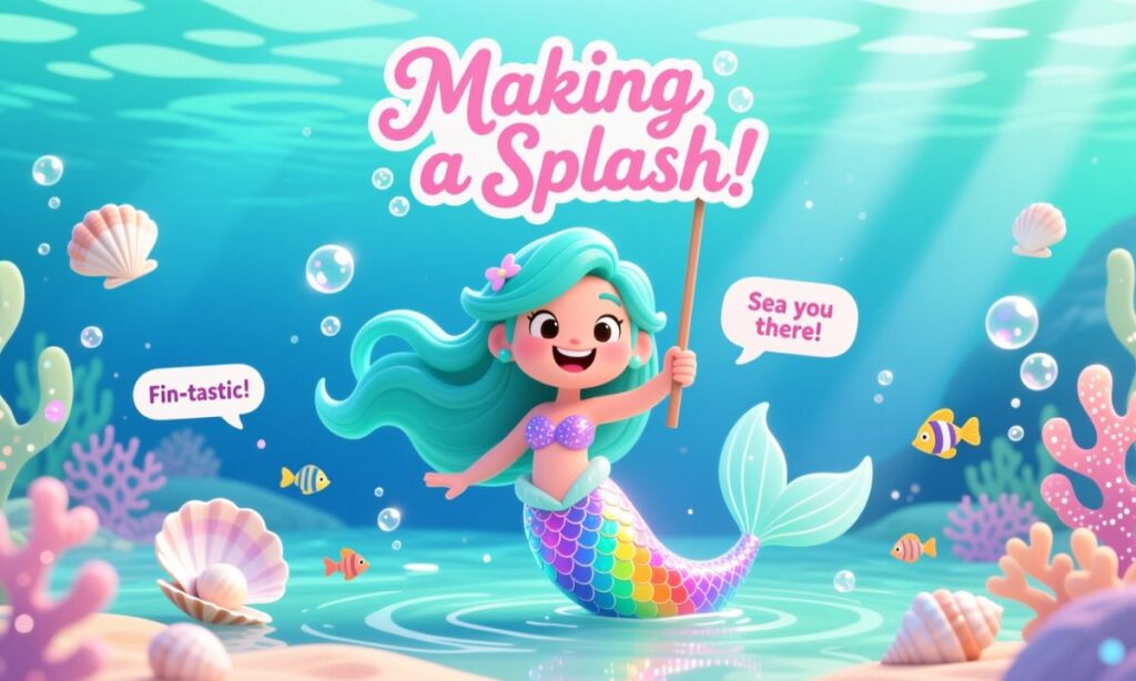 mermaid-puns-for-parties-making-a-splash