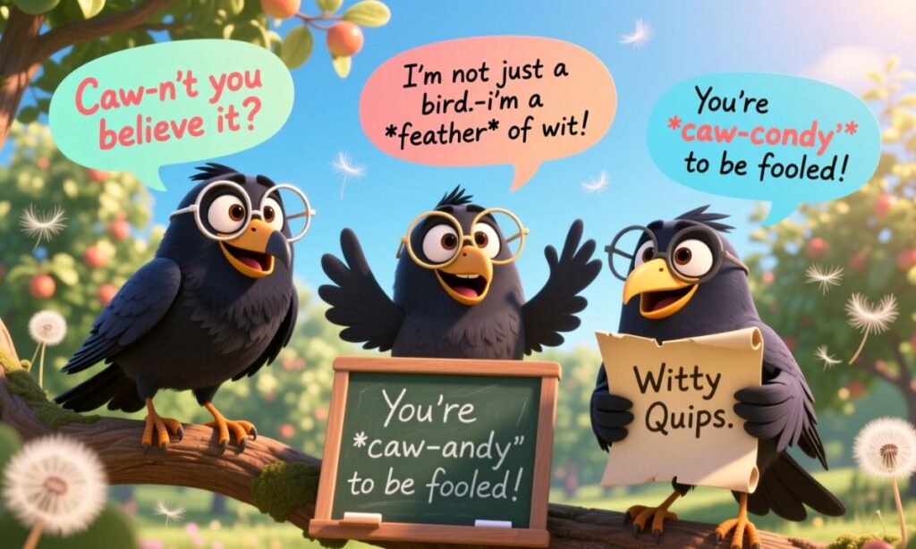 clever-and-witty-crow-puns