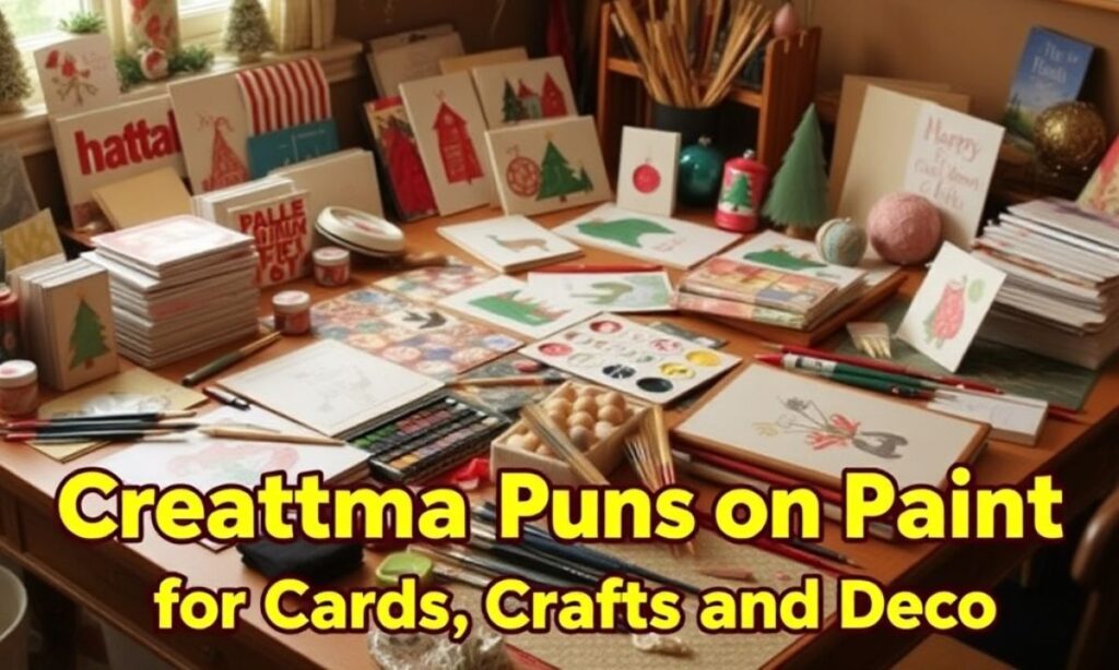 creative-christmas-puns-on-paint-for-cards-crafts-and-decor