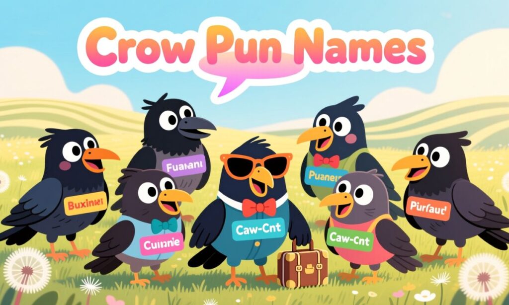 crow-pun-names