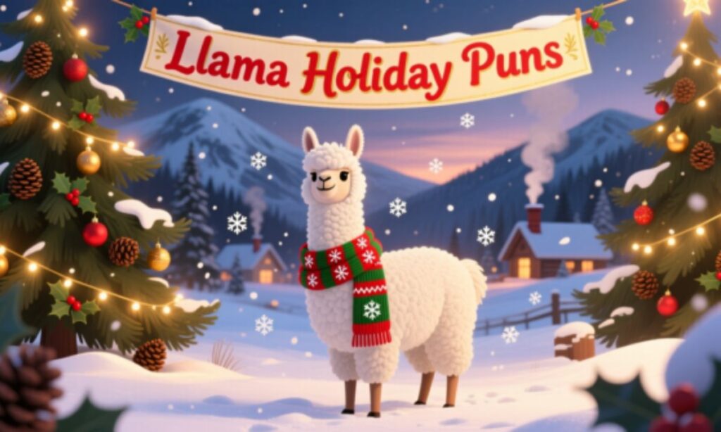 llama-holiday-puns