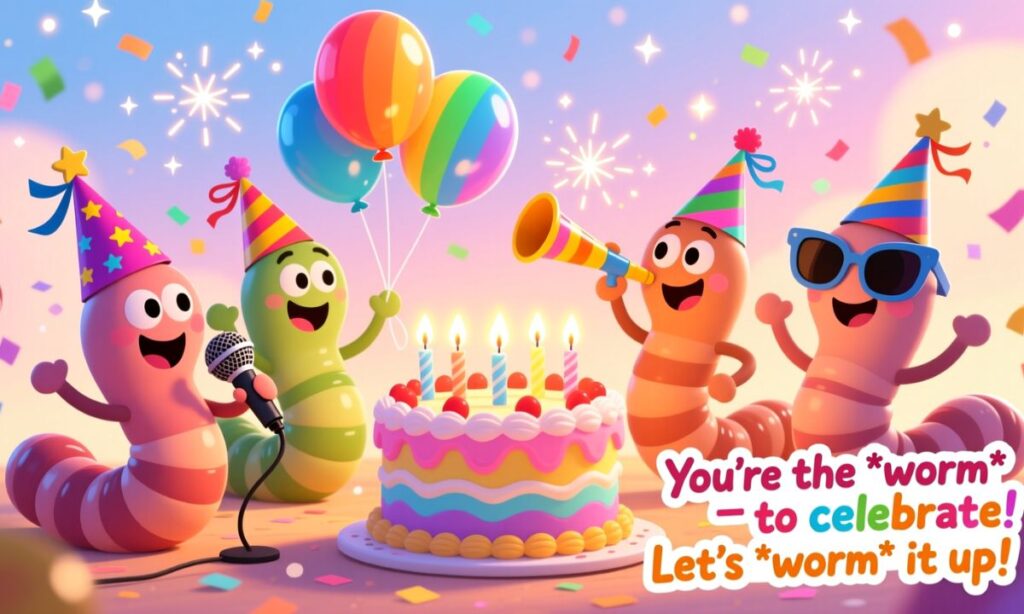 worm-birthday-puns