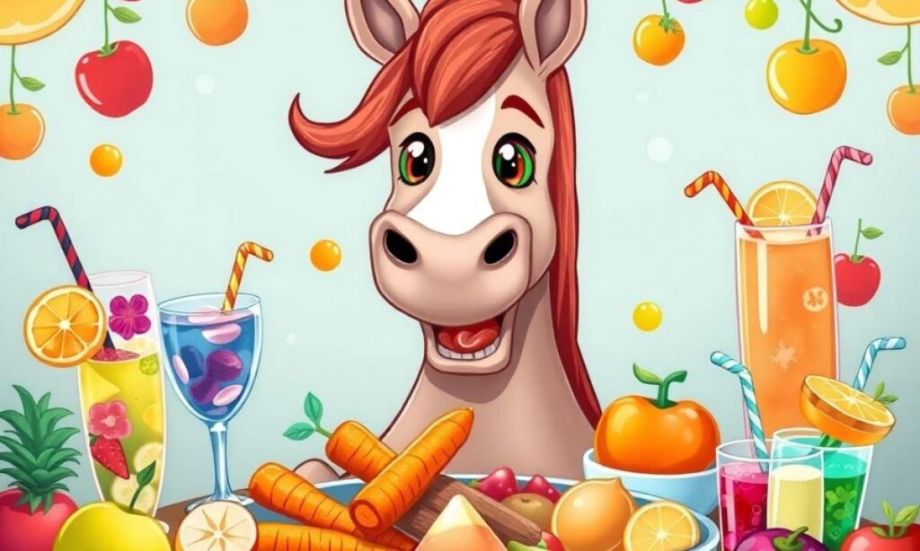 horse-food-and-drink