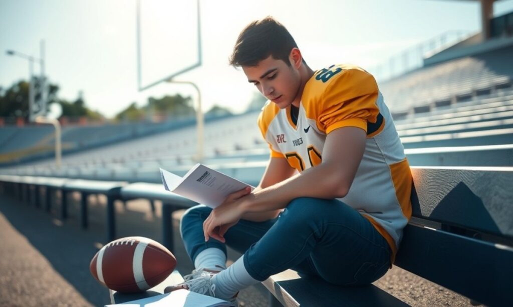 why-did-the-football-player-bring-his-homework-to-the-field