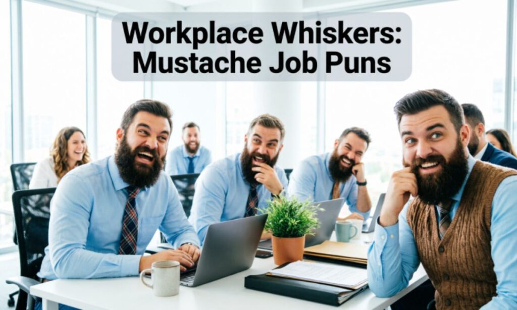 workplace-whiskers-mustache-job-puns