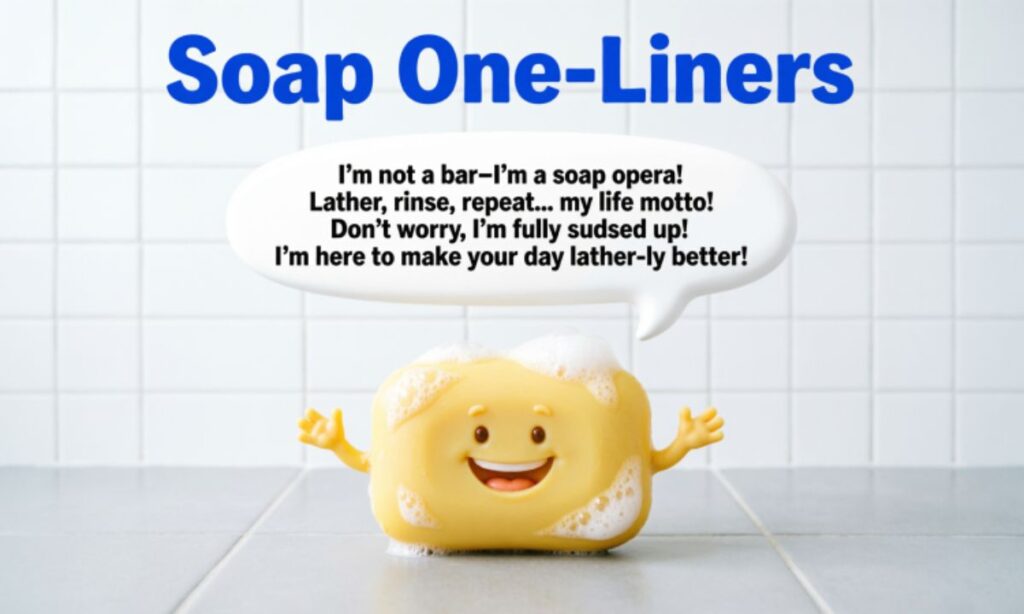soap-one-liners-that-will-wash-away-your-stress