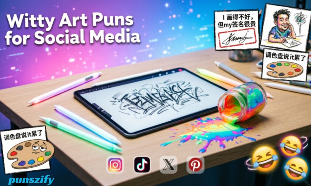 witty-art-puns-for-social-media